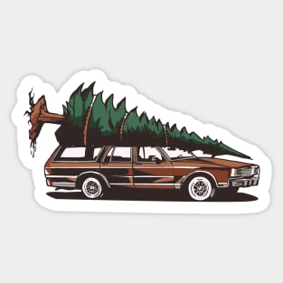 The Griswold Family Christmas Tree // Funny Christmas Graphic Sticker